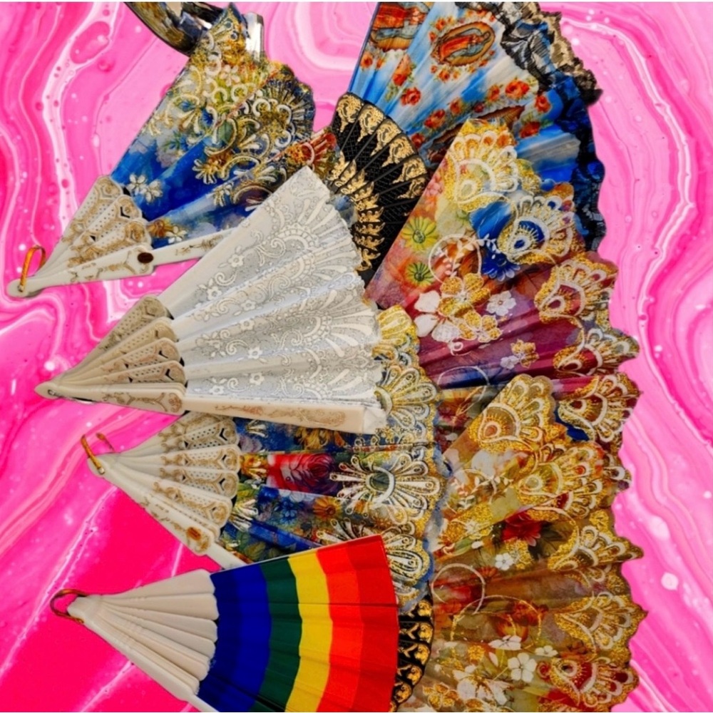 Colorful Decorative Hand Fans